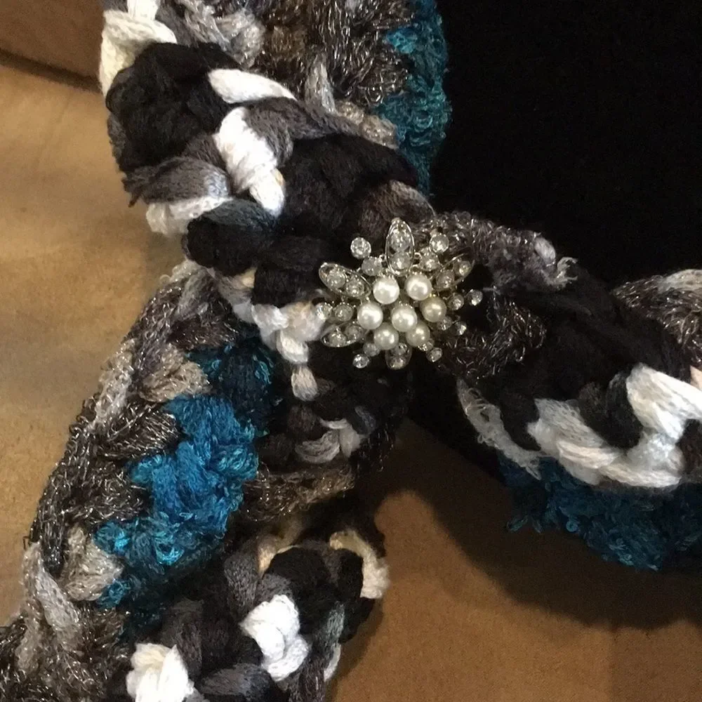 Gorgeous Handcrafted in the USA Evening Neck Wrap